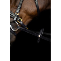 Redini Imperial Riding in gomma con borchie Nero