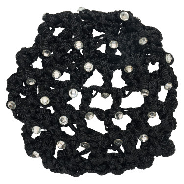 Rete per capelli con strass Imperial Riding Nero