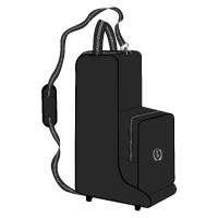 Borsa per stivali e casco Imperial Riding Basic Nero Borsa per stivali e casco Imperial Riding Basic Nero