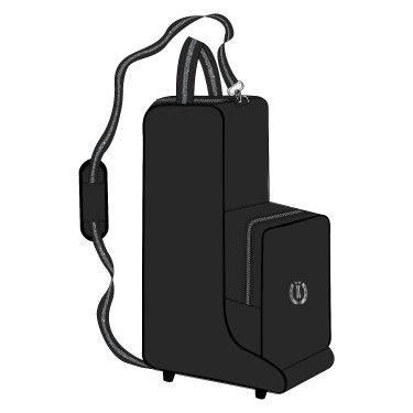 Borsa per stivali e casco Imperial Riding Basic Nero