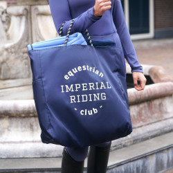 Borsa shopper Imperial Riding Tate M Marina Blu marino