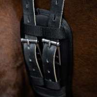 Cinghia da dressage Imperial Riding in memory foam Nero