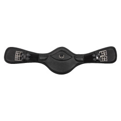 Sottopancia da dressage anatomico Imperial Riding con fibbie a rullo Nero