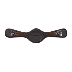Sottopancia da dressage anatomico Imperial Riding con fibbie a rullo Marrone scuro Sottopancia da dressage anatomico Imperial Riding con fibbie a rullo Marrone scuro