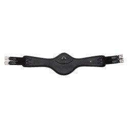 Cinghia da salto anatomica Imperial Riding con fibbie a rullo Nero