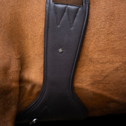 Cinghia da salto anatomica Imperial Riding con fibbie a rullo Marrone scuro Cinghia da salto anatomica Imperial Riding con fibbie a rullo Marrone scuro