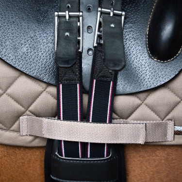 Sottopancia da salto Imperial Riding Basic anatomico in neoprene Nero