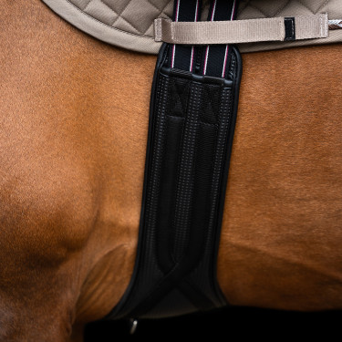 Sottopancia da salto Imperial Riding Cross Wave e traspirante Nero