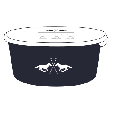 Secchio mangiatoia HV Polo Nena 2L Marina Blu marino Secchio mangiatoia HV Polo Nena 2L Marina Blu marino