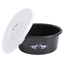 Secchio mangiatoia HV Polo Nena 6L Nero