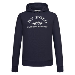 Felpa con cappuccio HV Polo Jewel donna Marina Blu marino