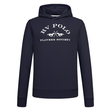 Felpa con cappuccio HV Polo Jewel donna Marina Blu marino