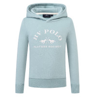 Felpa con cappuccio HV Polo Jewel Kids Cielo acqua