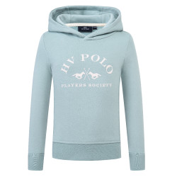 Felpa con cappuccio HV Polo Jewel Kids Cielo acqua