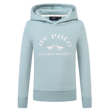 Felpa con cappuccio HV Polo Jewel Kids Cielo acqua
