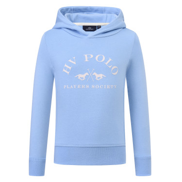 Felpa con cappuccio HV Polo Jewel Kids Blu polvere Felpa con cappuccio HV Polo Jewel Kids Blu polvere