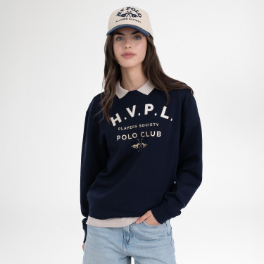 Felpa HV Polo Janice donna Marina Blu marino