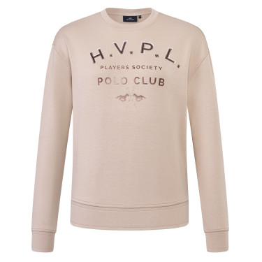 Felpa HV Polo Janice donna Champagne Beige Felpa HV Polo Janice donna Champagne Beige