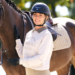 Felpa estiva da donna Imperial Riding Joyce Grigio / sabbia