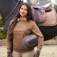 Felpa estiva da donna Imperial Riding Joyce Grigio / sabbia