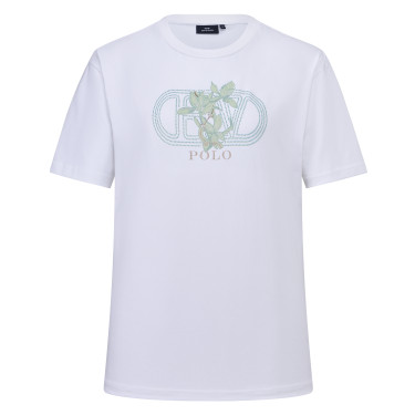 T-shirt a maniche corte HV Polo Jaimy donna Bianco