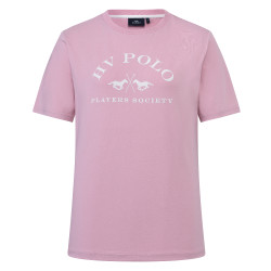T-shirt a maniche corte da donna HV Polo Natalie Rosa carina