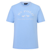 T-shirt a maniche corte da donna HV Polo Natalie Blu polvere T-shirt a maniche corte da donna HV Polo Natalie Blu polvere