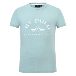 T-shirt a maniche corte HV Polo Natalie Kids Cielo acqua