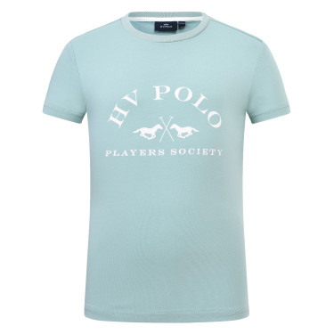 T-shirt a maniche corte HV Polo Natalie Kids Cielo acqua