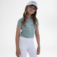 T-shirt a maniche corte HV Polo Natalie Kids Cielo acqua