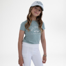 T-shirt a maniche corte HV Polo Natalie Kids Cielo acqua