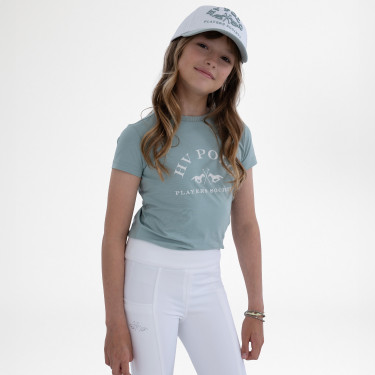 T-shirt a maniche corte HV Polo Natalie Kids Cielo acqua