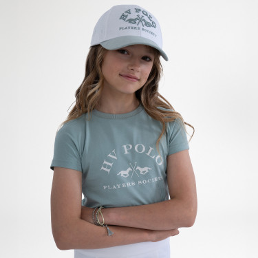 T-shirt a maniche corte HV Polo Natalie Kids Cielo acqua