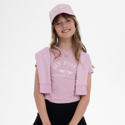 T-shirt a maniche corte HV Polo Natalie Kids Rosa carina