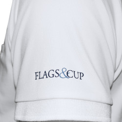 Polo da uomo Urbano a maniche corte Flags & Cup Polo da uomo Urbano a maniche corte Flags & Cup