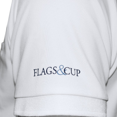 Polo da uomo Urbano a maniche corte Flags & Cup Polo da uomo Urbano a maniche corte Flags & Cup
