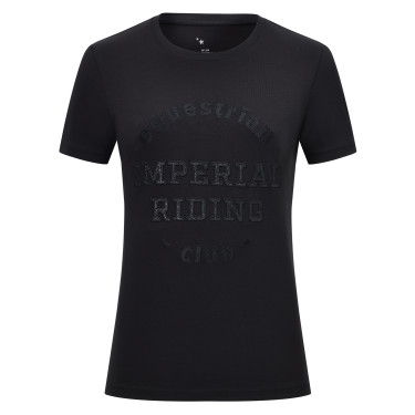 T-shirt a maniche corte Imperial Riding Tasha donna Nero