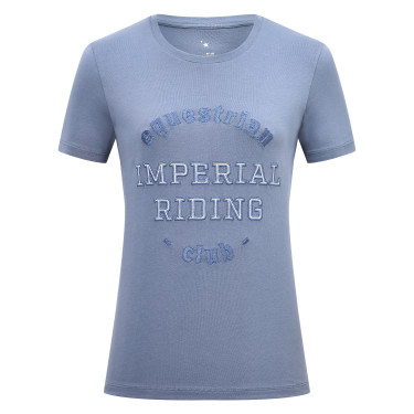 T-shirt a maniche corte Imperial Riding Tasha donna Bluebell délavato