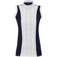 Polo Diamantina da donna senza maniche Flags & Cup Blu navy Polo Diamantina da donna senza maniche Flags & Cup Blu navy
