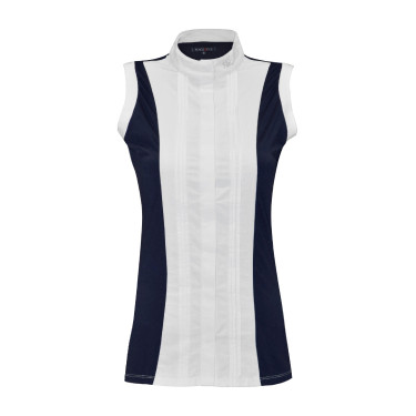 Polo Diamantina da donna senza maniche Flags & Cup Blu navy