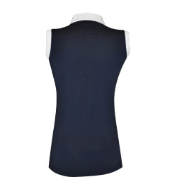 Polo Diamantina da donna senza maniche Flags & Cup Blu navy