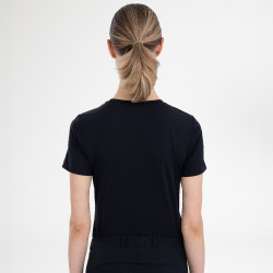 Top a maniche corte Euro-Star Amelia donna Nero