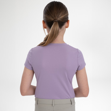 Top a maniche corte Euro-Star Michela Kids Sambuco Marrone