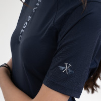 Top a maniche corte HV Polo Nellie donna Marina Blu marino