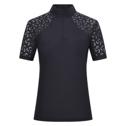 Top a maniche corte da donna Imperial Riding Breeze Nero