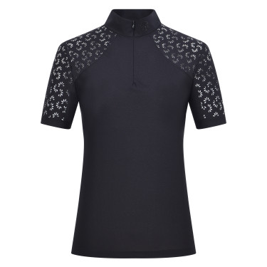 Top a maniche corte da donna Imperial Riding Breeze Nero
