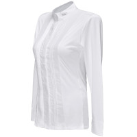 Polo Diamantina da donna a maniche lunghe Flags & Cup Bianco