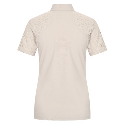 Top a maniche corte da donna Imperial Riding Breeze Grigio / sabbia