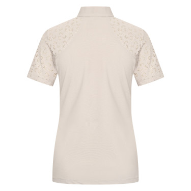 Top a maniche corte da donna Imperial Riding Breeze Grigio / sabbia