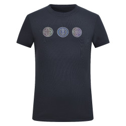 Top a maniche corte Imperial Riding Holographics Kids Nero